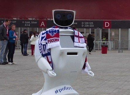 ربات "بادیگارد" برای محافظت از هواداران فوتبال