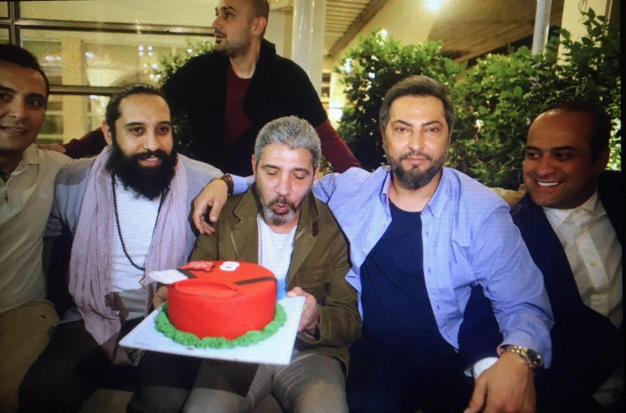 جشن تولد محرمی با کیک شماره 8(عکس) 