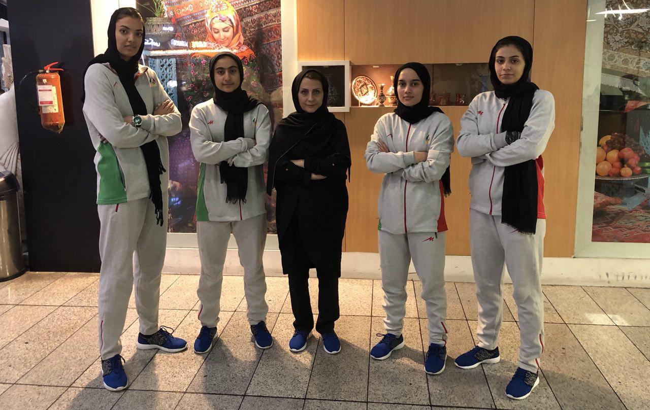 تیم ملی بسکتبال سه نفره دختران راهی آرژآنتین شد 