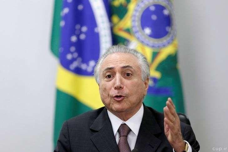  رییس جمهور برزیل:میزبانی المپیک، شادی برزیلی را احیا می کند 