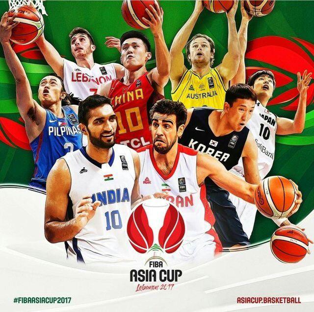 برنامه روز نخست مسابقات بسکتبال کاپ آسیا  ۲۰۱۷ اعلام شد