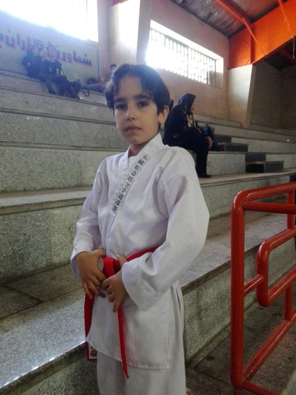 کسانی مدال نقره رقابت های کاراته‌ را کسب کرد