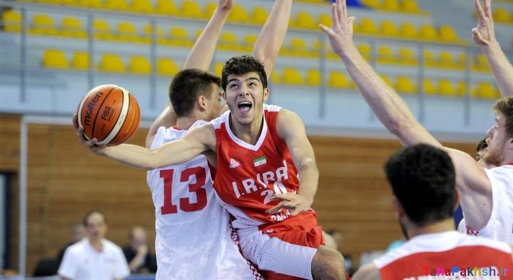 ایران بر بام بسکتبال جوانان آسیا ایستاد