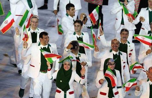 عکس/ پزشک استقلال در مراسم افتتاحیه المپیک