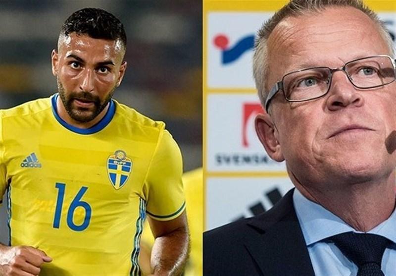 واکنش سرمربی تیم ملی سوئد به تصمیم سامان قدوس