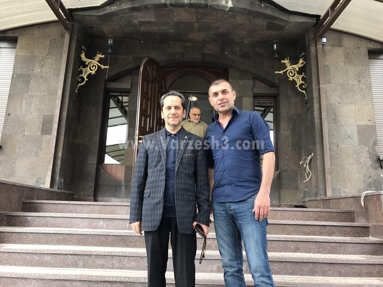 دیدار ویسی با سفیر ایران در اوکراین(عکس) 