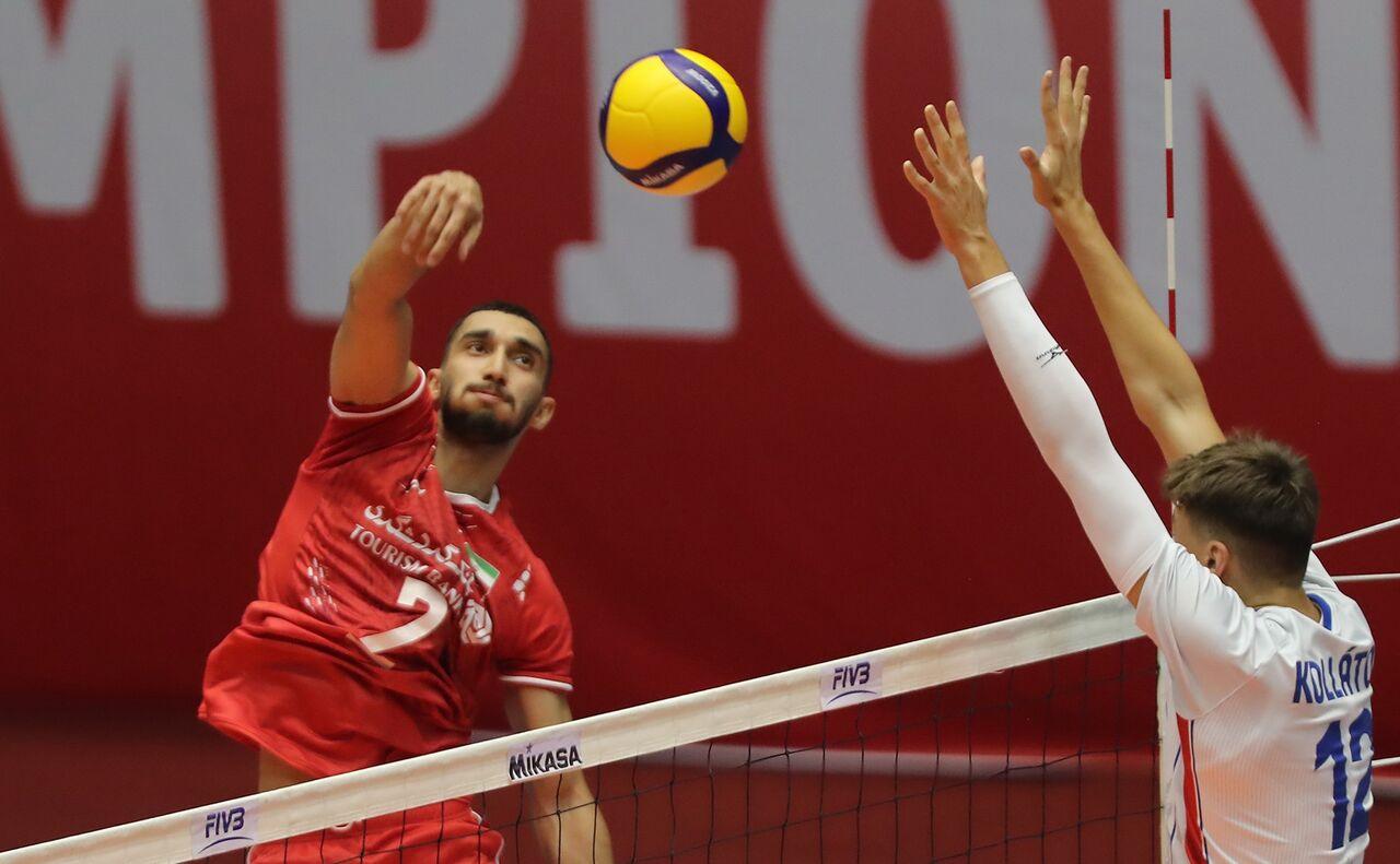صعود نوجوانان والیبال ایران با شکست جمهوری چک