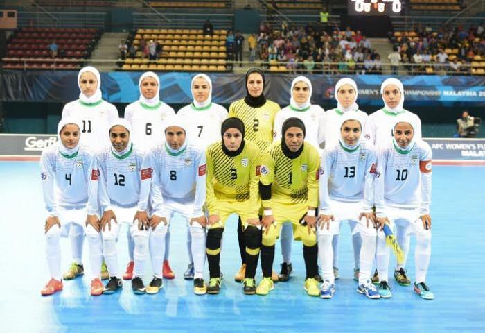 شکست تیم فوتسال بانوان ایران مقابل روسیه