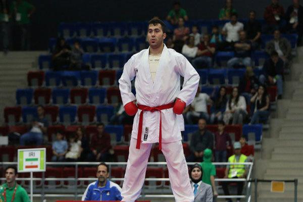 شکست سجاد گنج‌زاده در مرحله نیمه نهایی لیگ جهانی کاراته / مبارزه برای مدال برنز