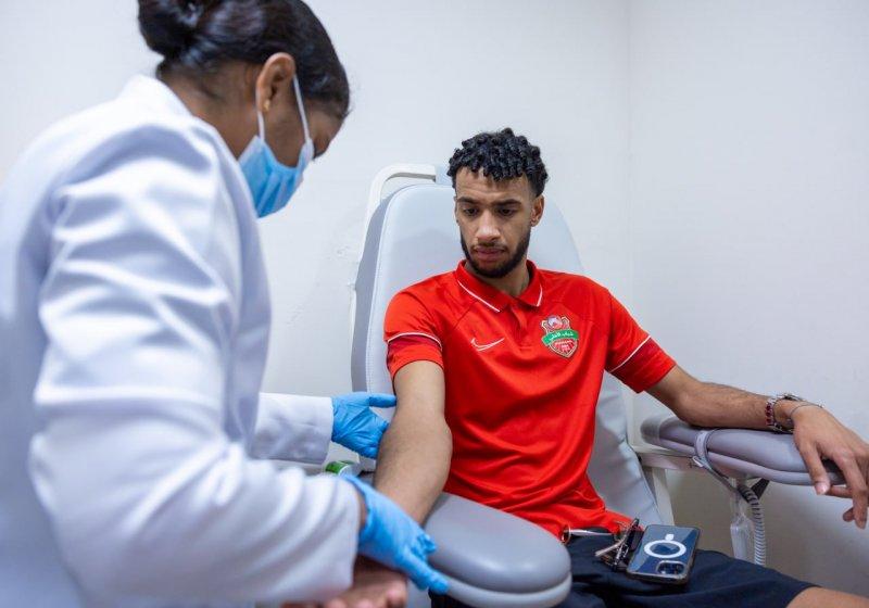 حضور قایدی در تست‌های پزشکی تیم اماراتی
