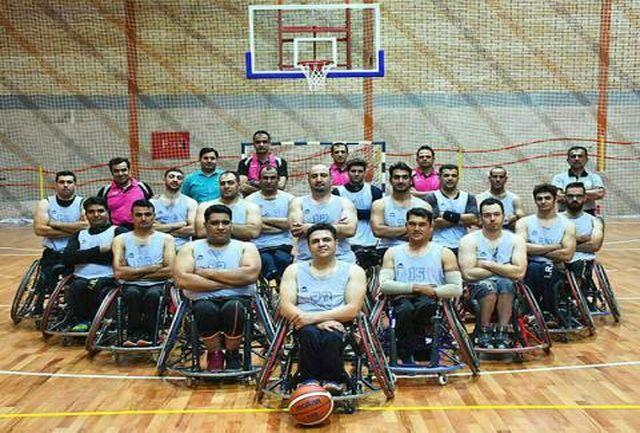 چهارمین مرحله اردوی تیم ملی بسکتبال با ویلچر ایران برگزار می‌شود 