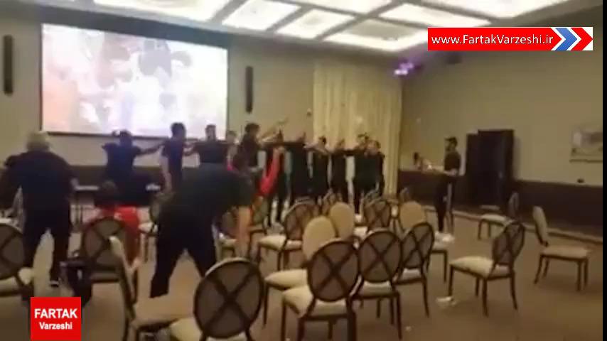 جشن ملی پوشان در اردو به مناسبت قهرمانی رئال‌مادرید + فیلم