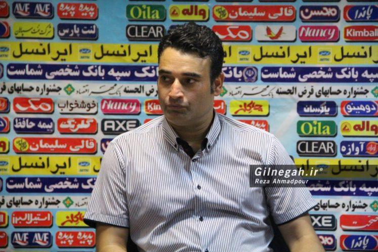 علی نظرمحمدی: حقمان باخت نبود/ بازی ۸ دقیقه وقت اضاقه نداشت