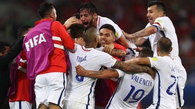آمار جالب شیلی در جام کنفدراسیون‌ها