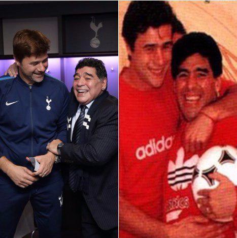 مارادونا و پوچتینو، 24 سال بعد +عکس