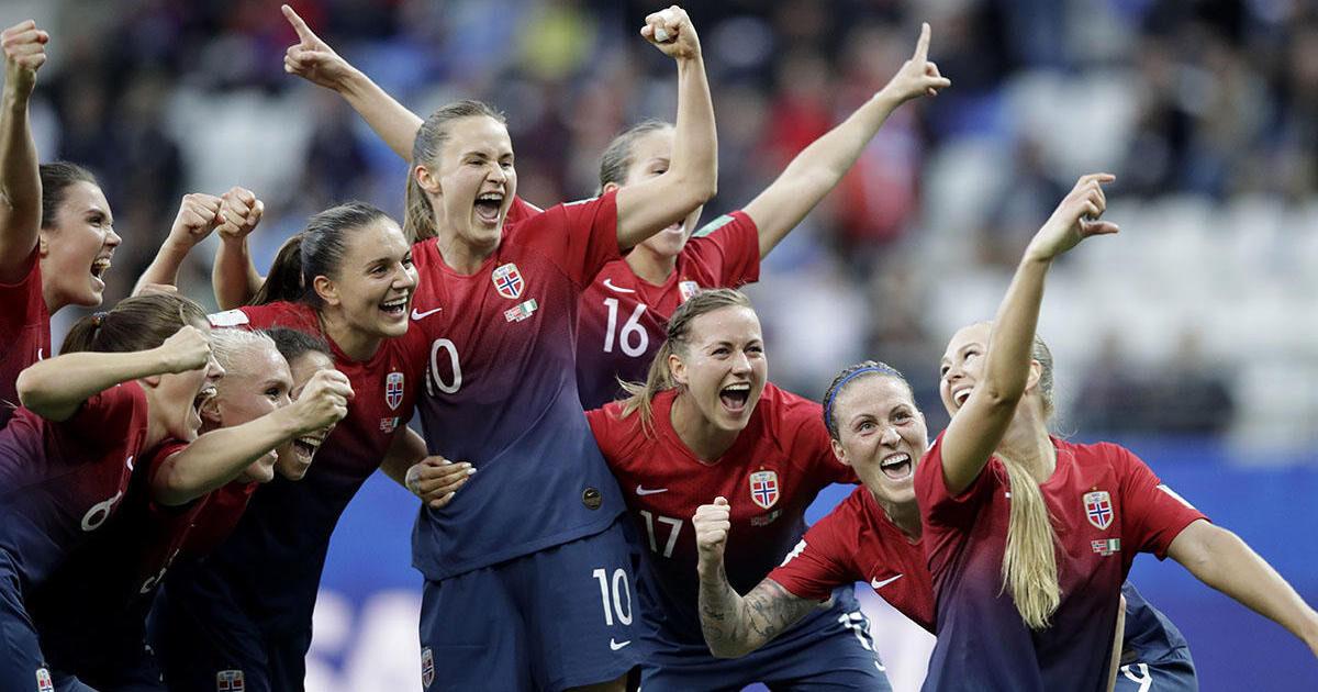 جام جهانی فوتبال زنان؛ نروژ با پیروزی در ضربات پنالتی به یک چهارم نهایی رسید
