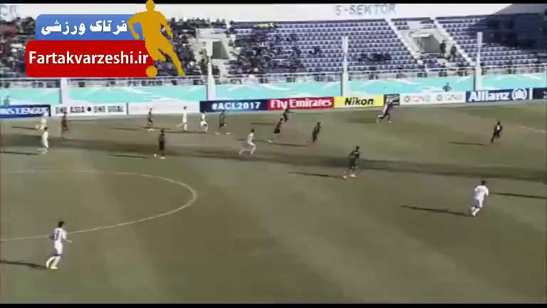 خلاصه بازی لوکوموتیو تاشکند 2-0 الاهلی امارات + فیلم