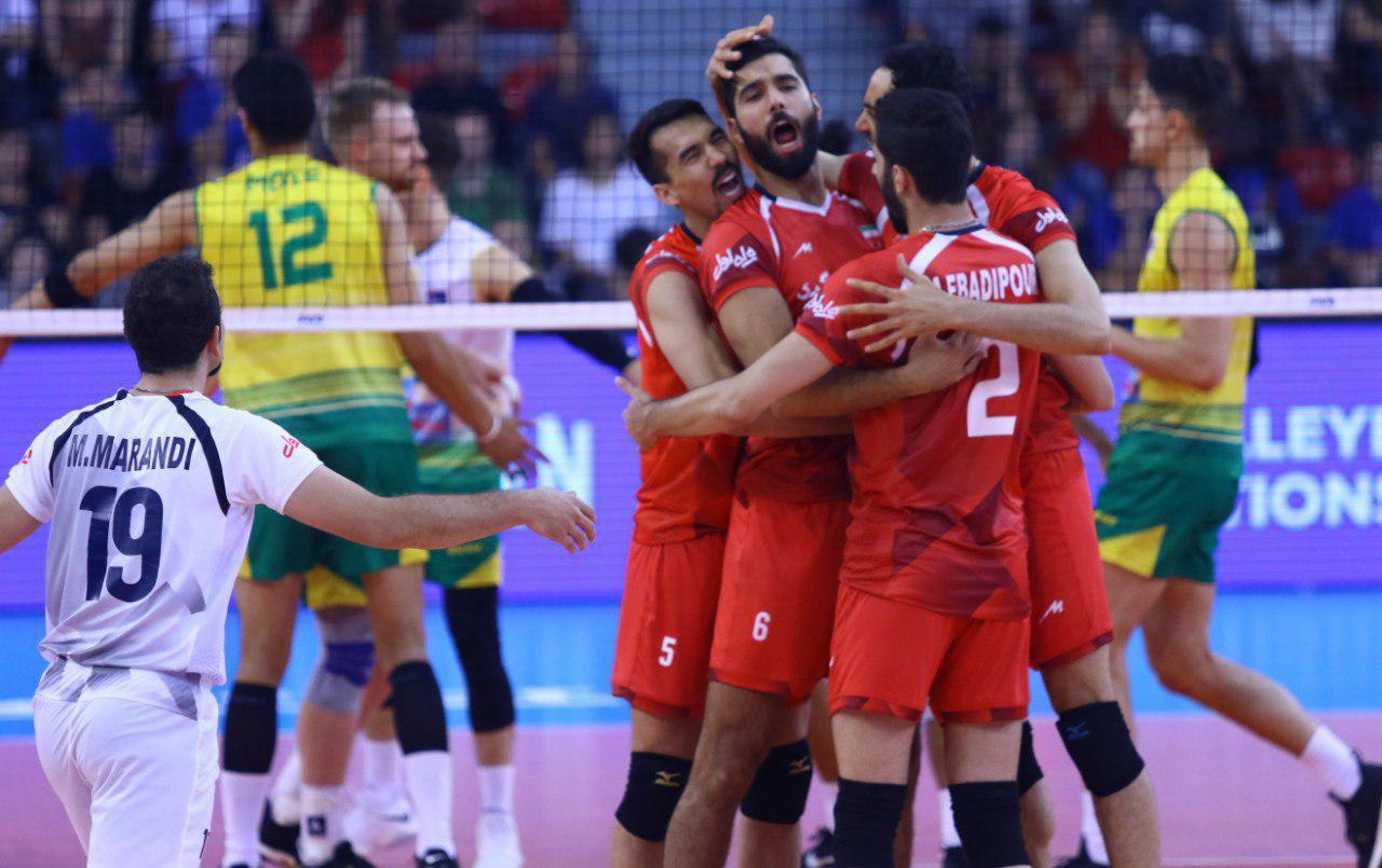 برتری قاطع والیبال ایران مقابل پرتوریکو