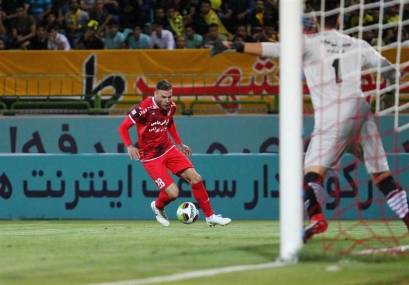 جدول رده‌بندی لیگ برتر فوتبال در پایان مسابقات روز دوم از هفته هشتم