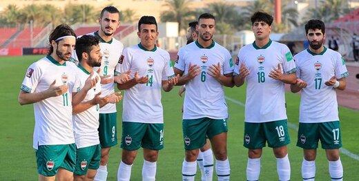  کری‌خوانی عراقی‌ها برای تیم ملی ایران (عکس)