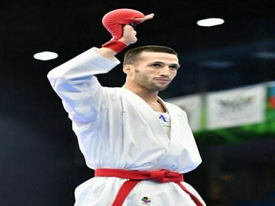 کسب نخستین نقره تاریخی بازی‌های جهانی کاراته توسط امیر مهدی‌زاده