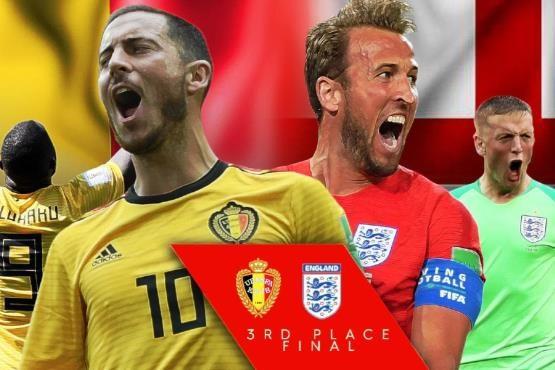 انگلیس-بلژیک؛دیدار رده بندی بهتر و جذاب تر از فینال!