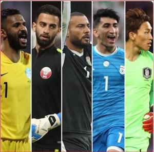 مرد شماره یک ایران،در بین 5 دروازه بان اول جام!