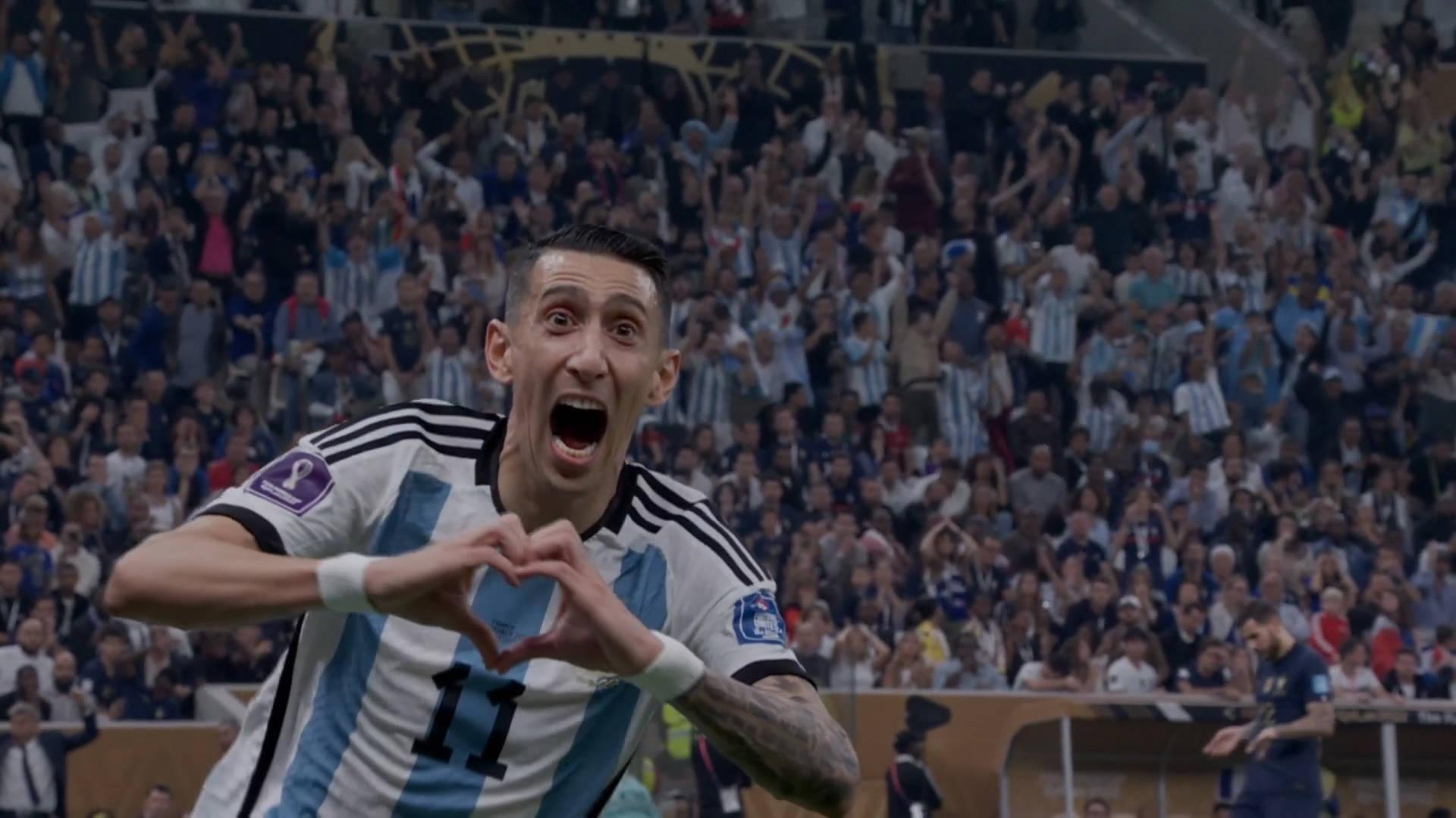 گل دوم آرژانتین به فرانسه + ویدئو