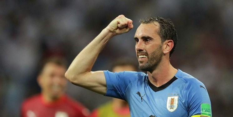گودین رکورددار بازی ملی برای اروگوئه
