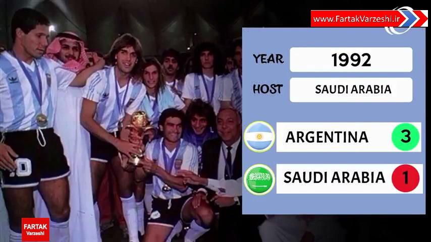 قهرمانان جام کنفدراسیون ها (2017-1992) + فیلم