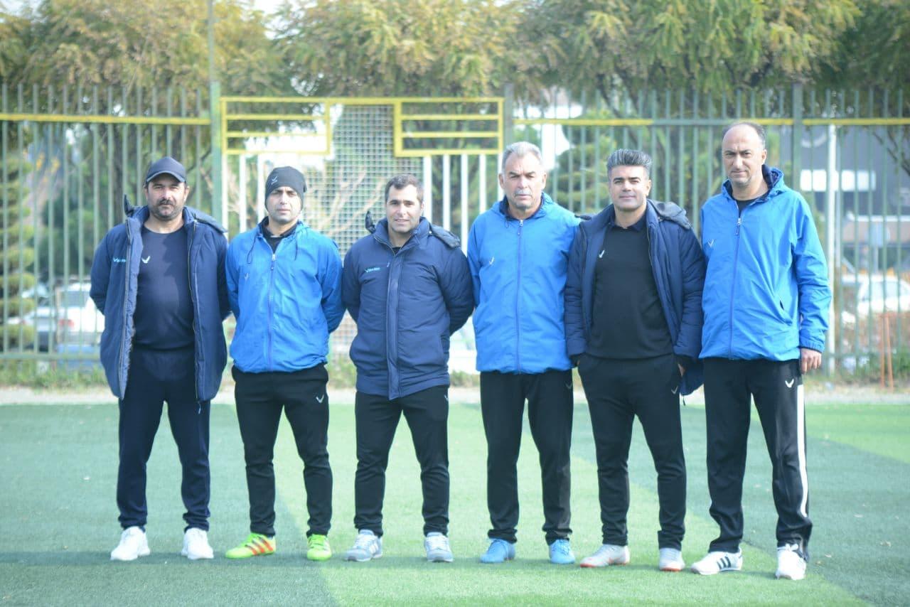 گزارش تصویری از آخرین تمرین تیم شهرداری آستارا قبل از بازی مقابل بادران 