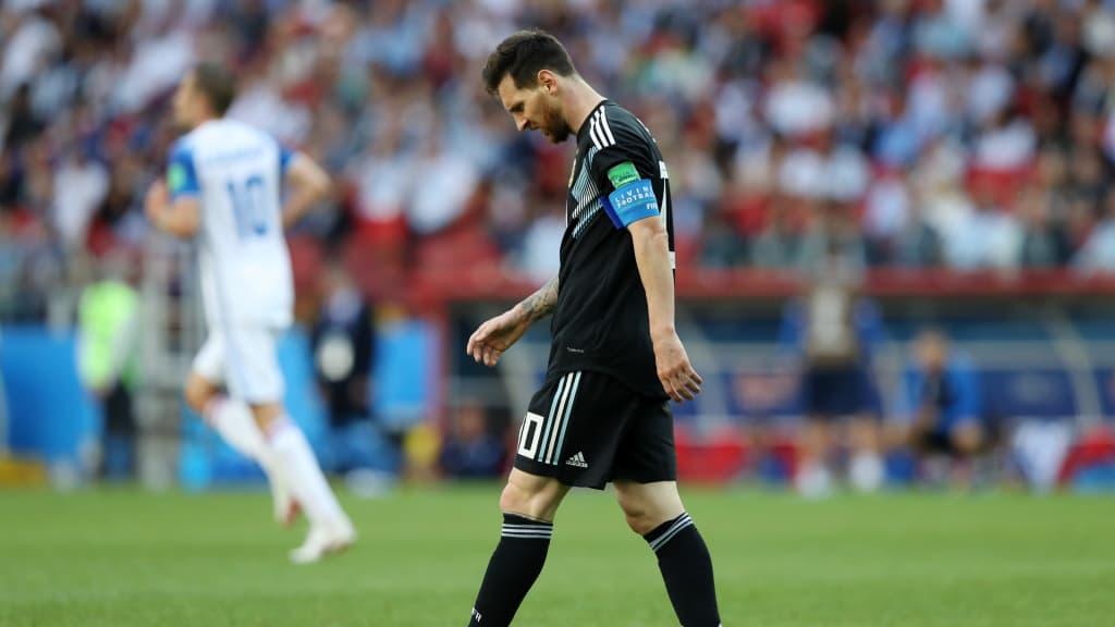 آرژانتین 1 - ایسلند 1 / اولین پنالتی هدر رفته جام جهانی به نام مسی !