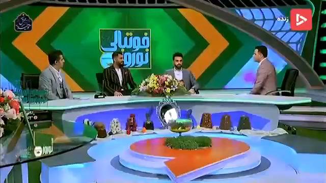 سوتی عجیب کنعانی زادگان در برنامه زنده تلویزیونی 