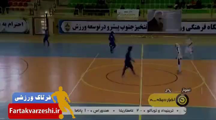 حواشی لیگ برتر فوتسال بانوان: حفاری اهواز - دانشگاه آزاد +فیلم