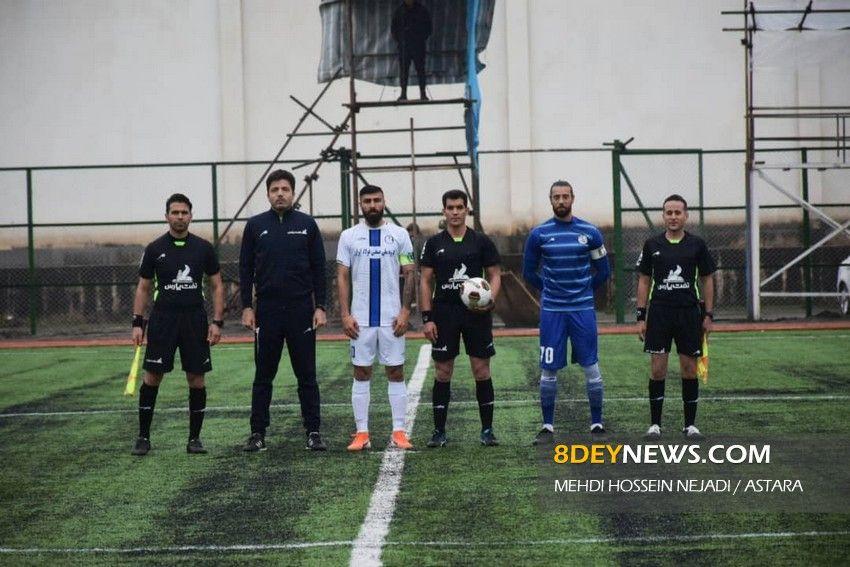 گزارش تصویری/ برتری تیم فوتبال شهرداری آستارا در دیداری حساس و نفس گیر