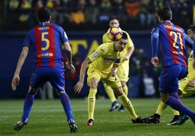 
بارسلونا با ضربه آزاد مسی از شکست نجات یافت 