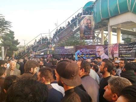ایرانیان مقیم دوبی هم برای پورحیدری مراسم یادبود برگزار کردند