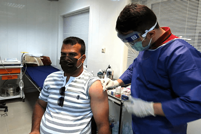 پارالمپیکی‌ها واکسینه شدند
