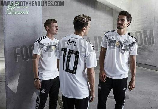 لباس تیم ملی  آلمان برای جام جهانی روسیه لو رفت