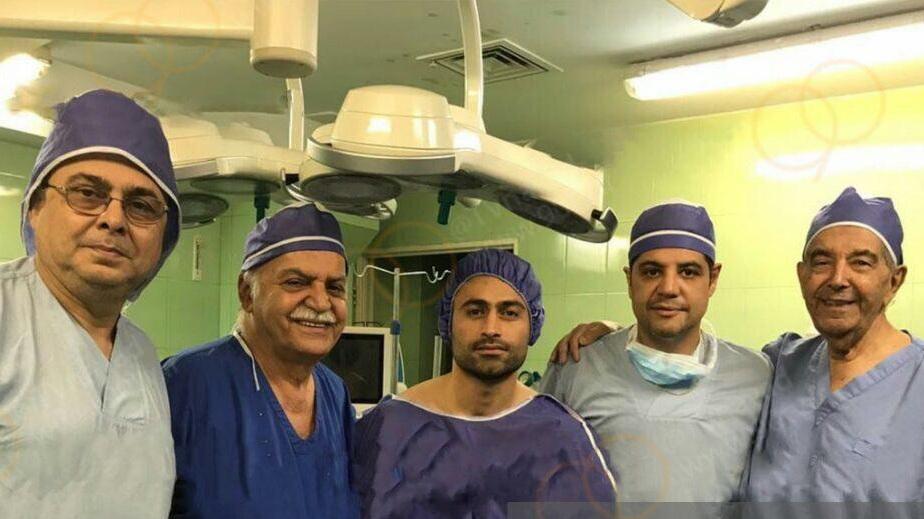 امید ابراهیمی زیر تیغ جراحی رفت +عکس