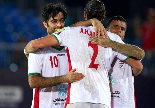 اسپانیا مقهور تیم ملی فوتبال ساحلی ایران