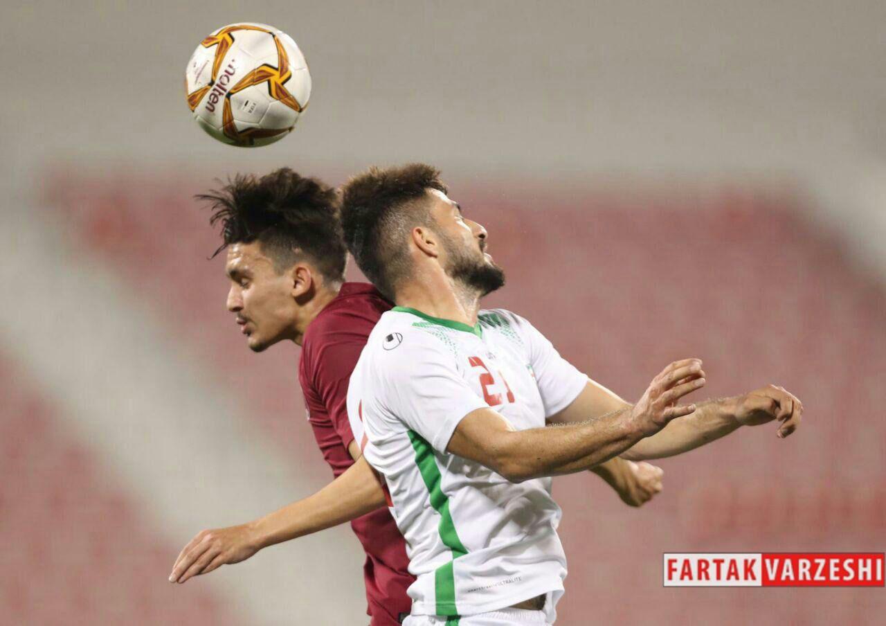تصاویری دیدنی از دیدار تیم های ملی امید ایران و قطر