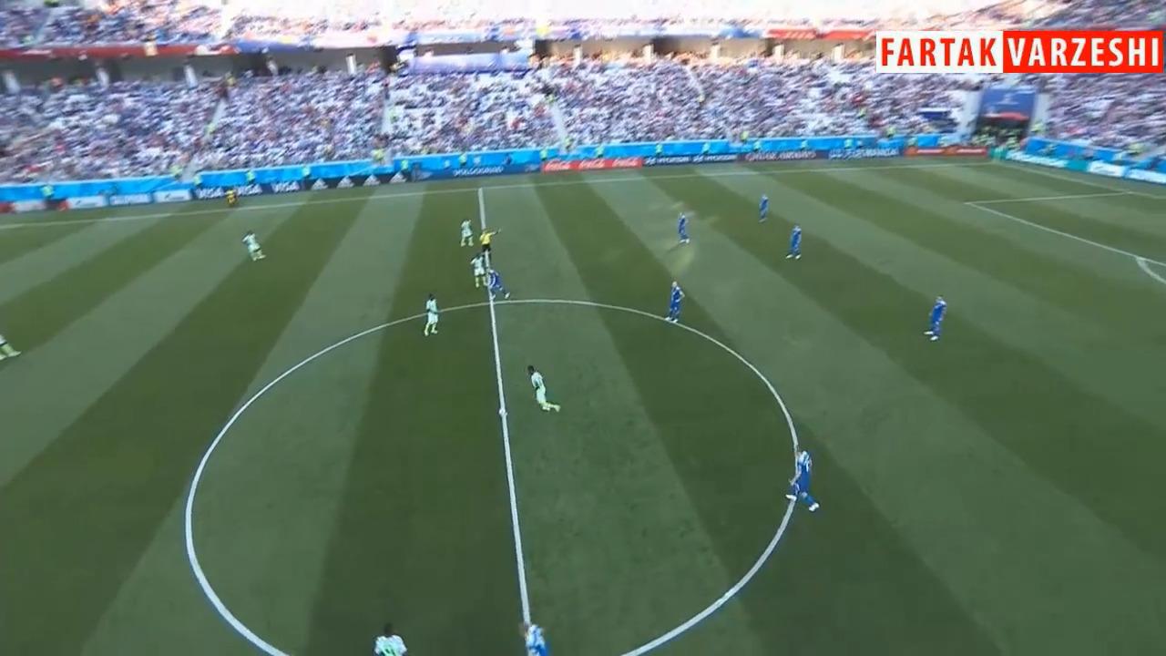 خلاصه بازی نیجریه 2 - 0 ایسلند (جام‌جهانی 2018 روسیه) + فیلم