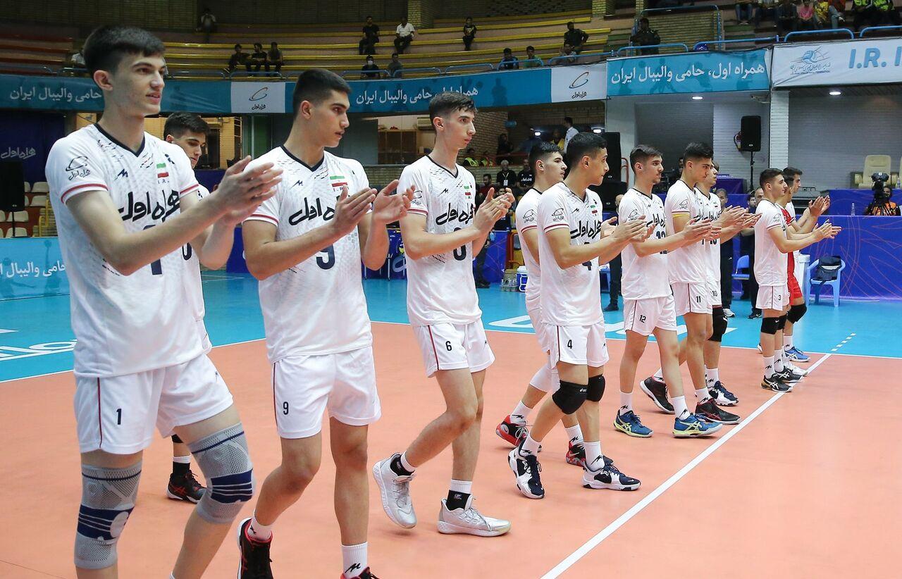 والیبال قهرمانی آسیا؛ نوجوانان ایران با راهیابی به فینال حریف ژاپن شدند
