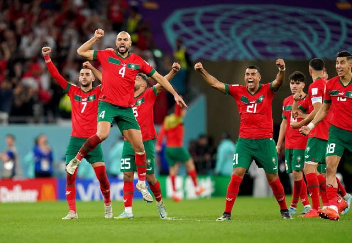 ترکیب تیم ملی مراکش در نیمه‌نهایی جام جهانی
