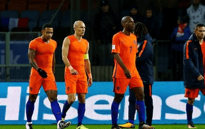 رقابت های انتخابی جام جهانی 2018 با حذف هلند همراه بود
