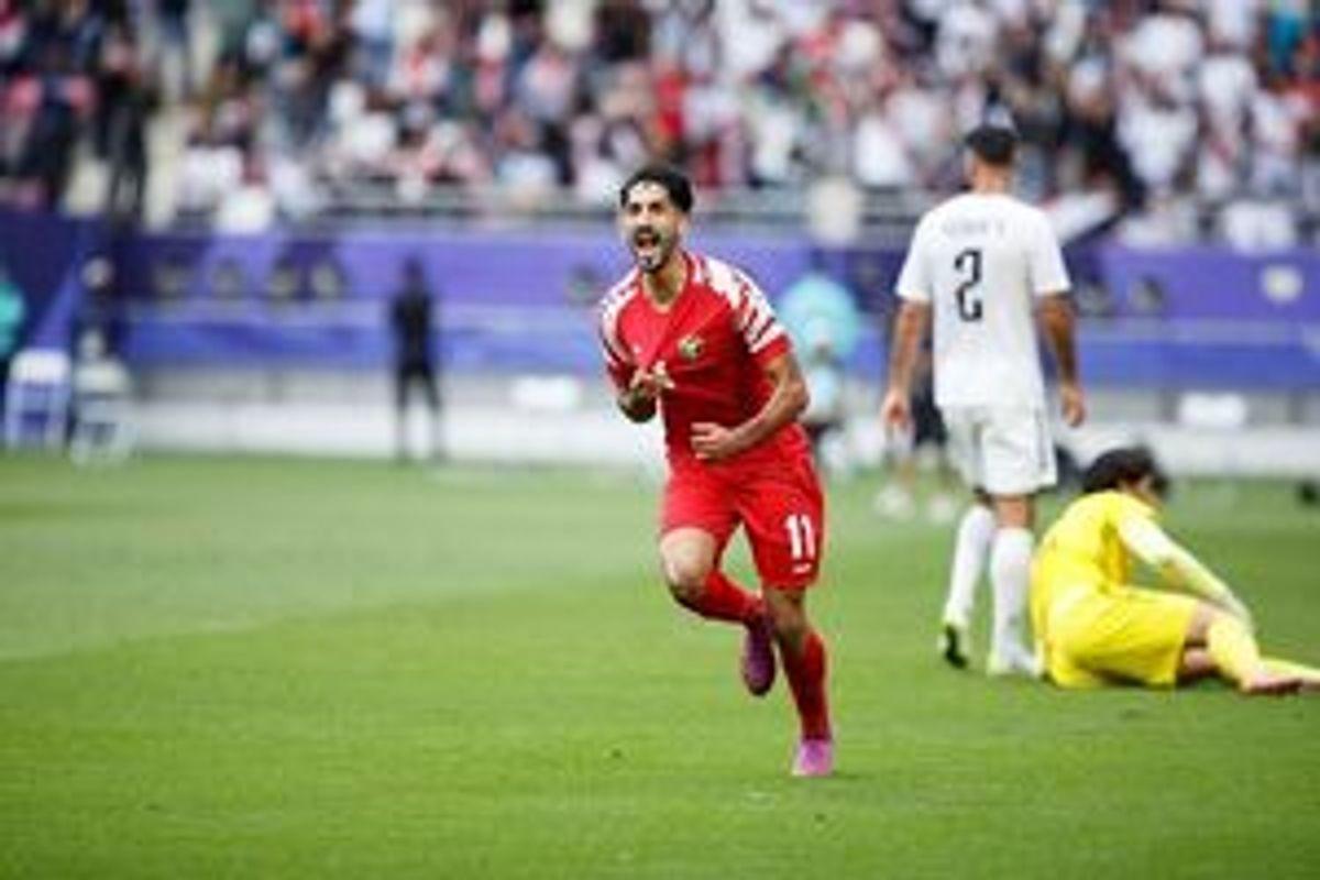 صعود اردن با حذف دراماتیک عراق/ اخراج جنجالی آقای گل جام توسط فغانی