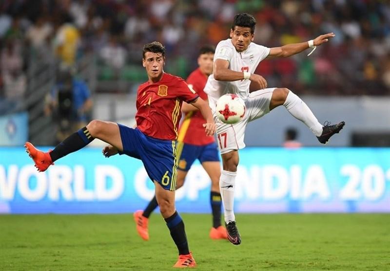 وداع تلخ ایران با شکست مقابل اسپانیا در جام جهانی نوجوانان ۲۰۱۷