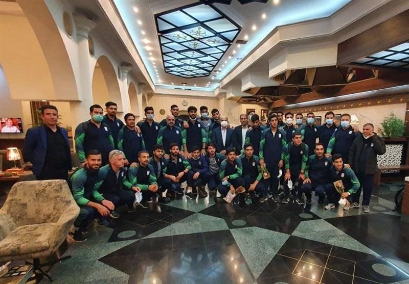 بازگشت تیم فوتبال زیر ۲۳ سال از تاجیکستان