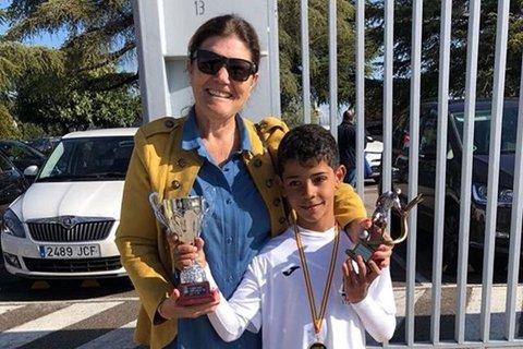 پسر رونالدو به عنوان برترین گلزن مدرسه انتخاب شد